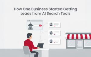 How One Business Started Getting Leads from AI Search Tools