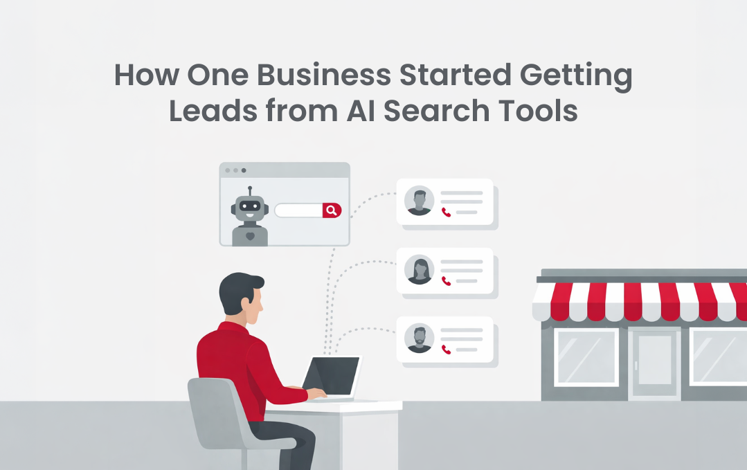 How One Business Started Getting Leads from AI Search Tools